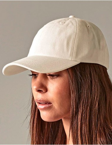 B-B652N-Organic Cotton 6 Panel Dad Cap